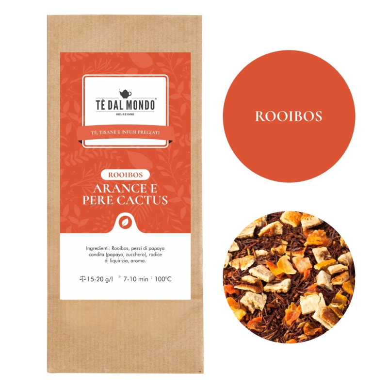 Tè Rooibos con Arance e Pere Cactus