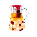 TEIERA IN POLICARBONATO PERTE' FREDDO,TAPPO ROSSO E FILTRO 1.8L