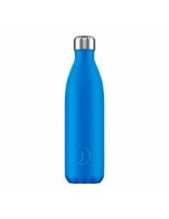 Bottiglie termiche Chilly's Bottle - Colore Blu Neon, da 750 ml