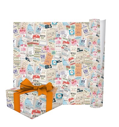 ROTOLO CARTA DA REGALO TAG 200X70