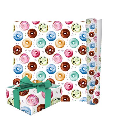 ROTOLO CARTA DA REGALO DONUT 200X70