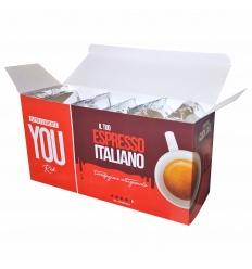 LINEA YOU RED NESPRESSO 50 CAPSULE (5X10)