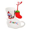 MUG MERRY CHRISTMAS CON FILTRO E PIATTINO IN GIFT BOX