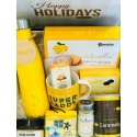 SCATOLA DI NATALE CLICK CAFE' BUONE FESTE MIS. 30X30X10